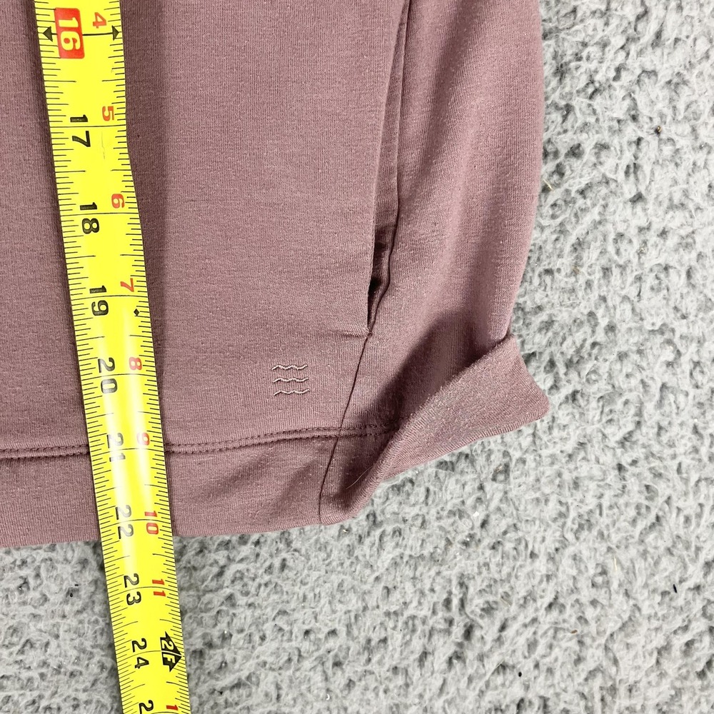 Free Fly Hoodie Sweatshirt Womens Large Pink Bamboo Fleece Stretch Lightweight - Picture 5 of 6